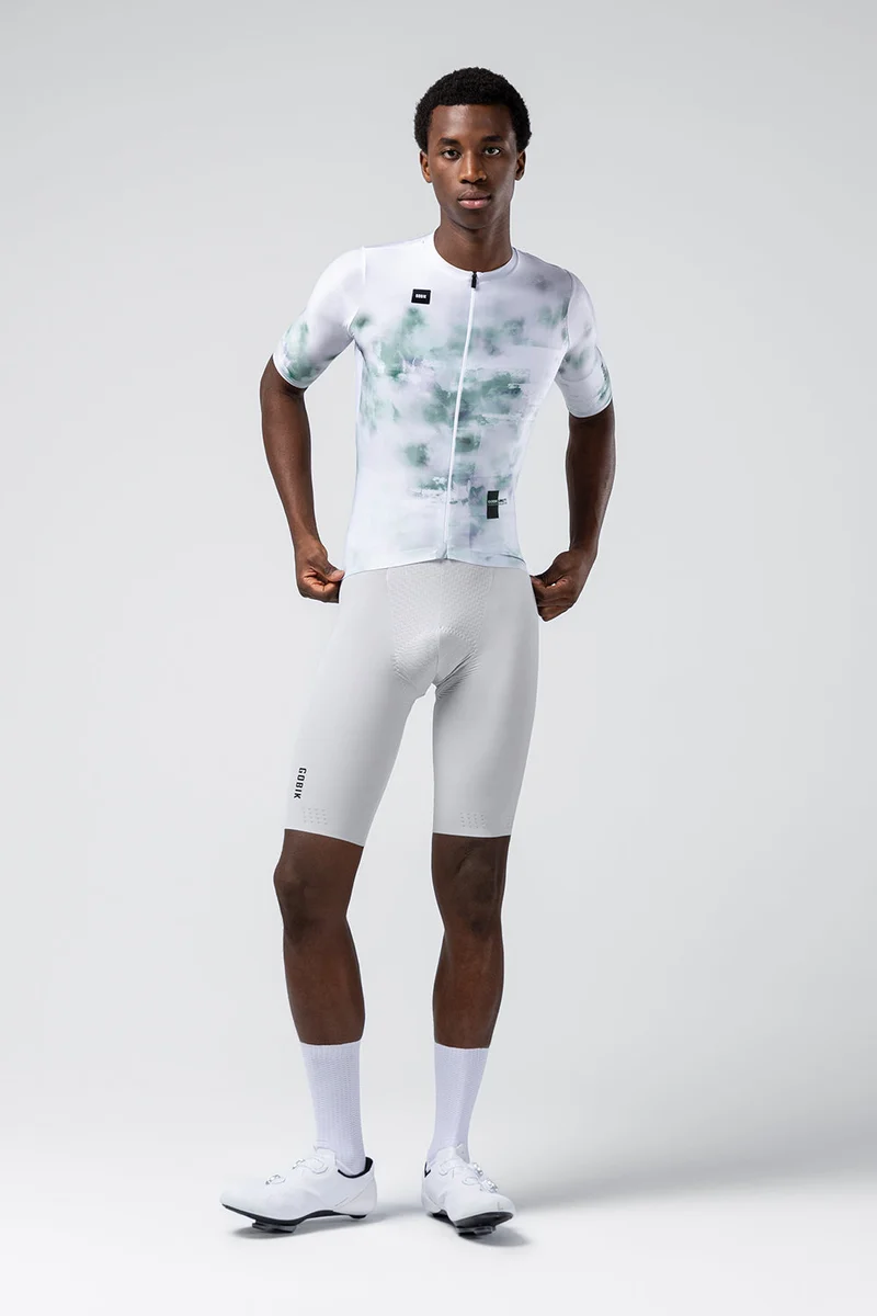 Gobik Kurzarm Radtrikot Attitude 2.0 Mann Moos