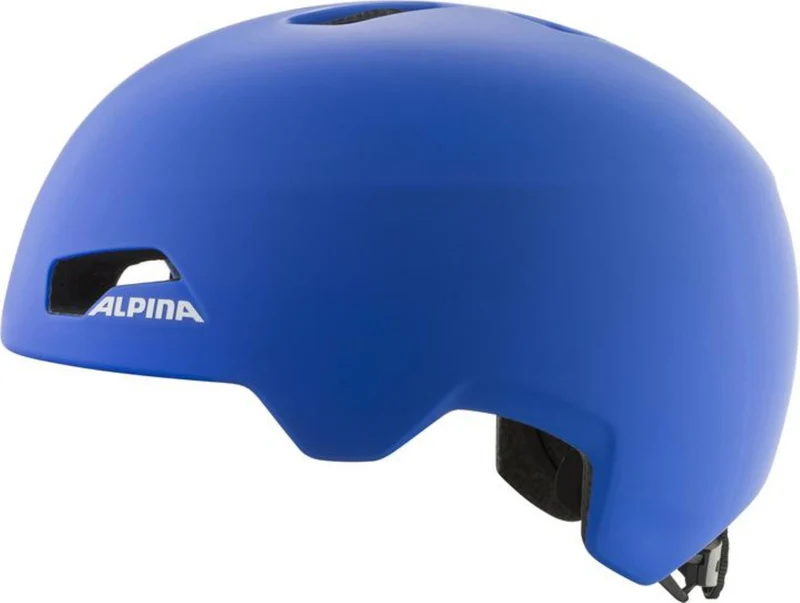Alpina Hackney Kinder-Helm royal-blue matt