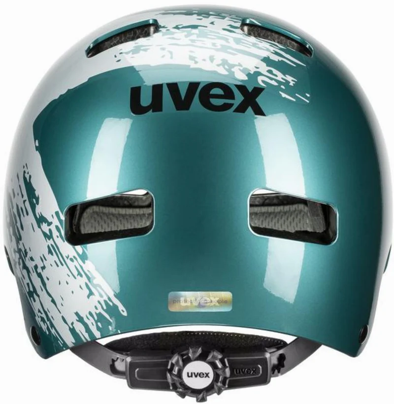 Uvex Kid 3 Kinder-Helm teal-silver