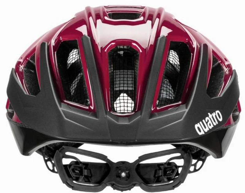 Uvex Quatro MTB-Helm ruby red-black