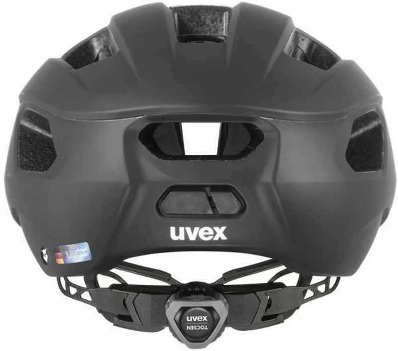 Uvex Rise CC Tocsen Rennrad-Helm black matt