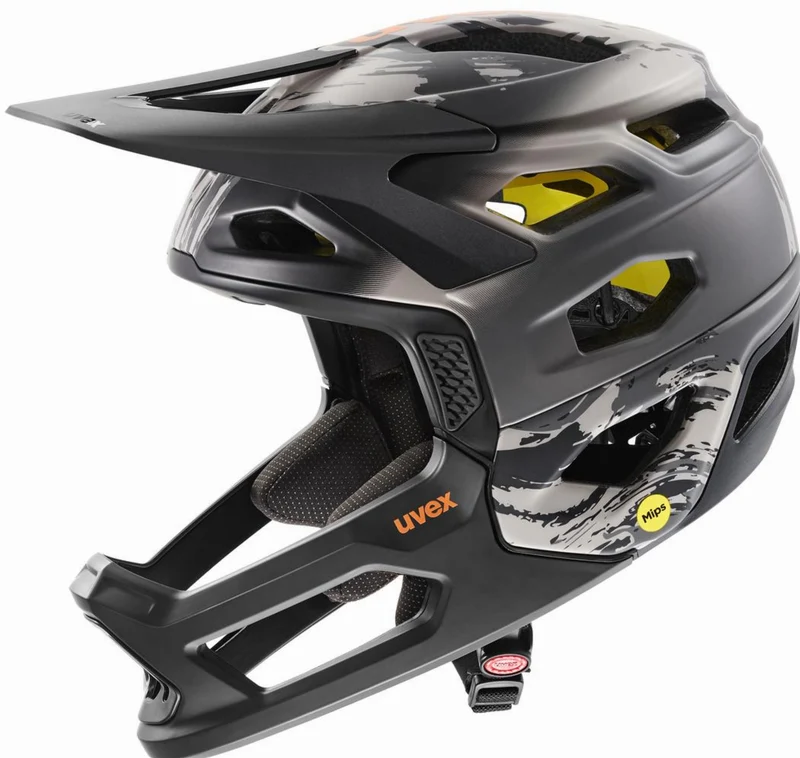 Uvex Revolt Mips MTB-Helm oak brown-orange matt