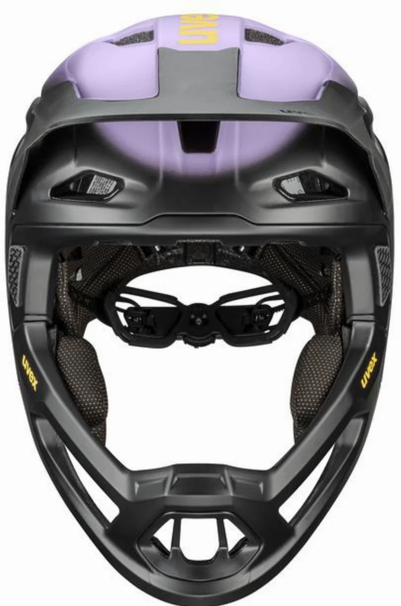 Uvex Revolt MTB-Helm lilac-black matt