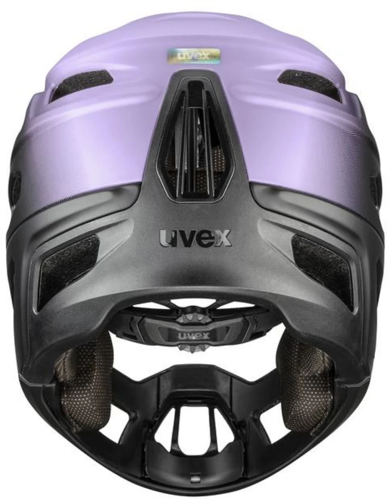 Uvex Revolt MTB-Helm lilac-black matt