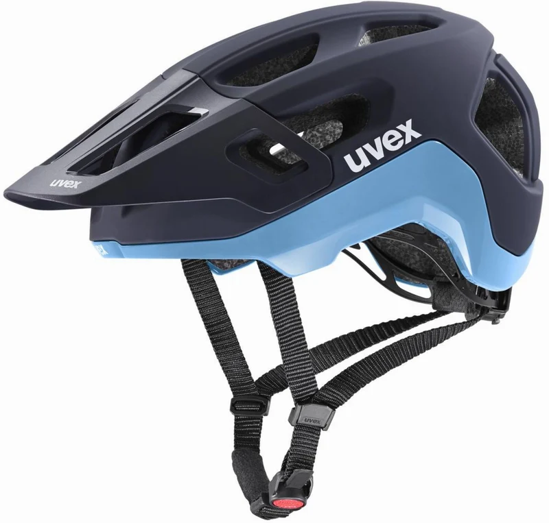 Uvex React MTB-Helm deep space-azure matt