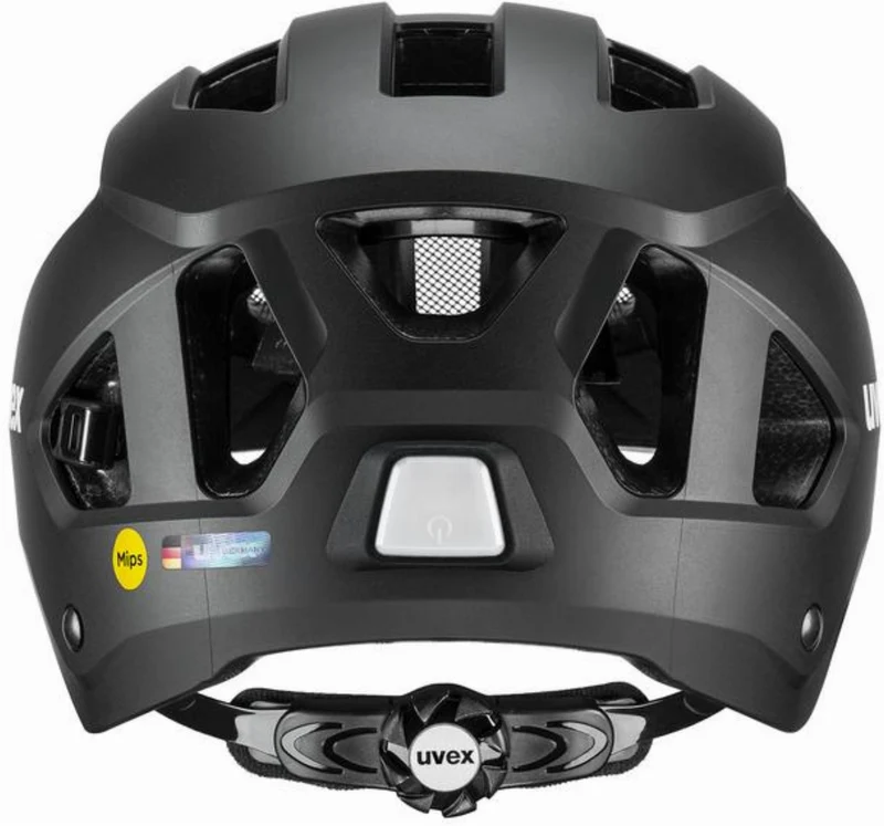 Uvex City Stride Mips Hiplok Helm black matt