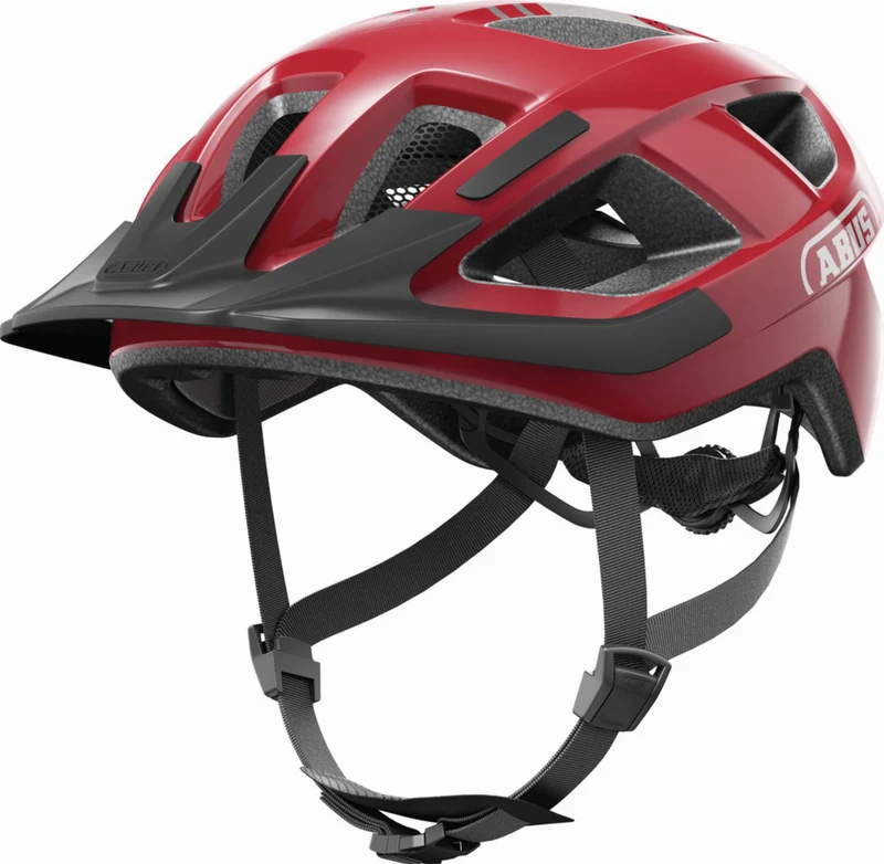 Abus Aduro 3.0 Helm blaze red