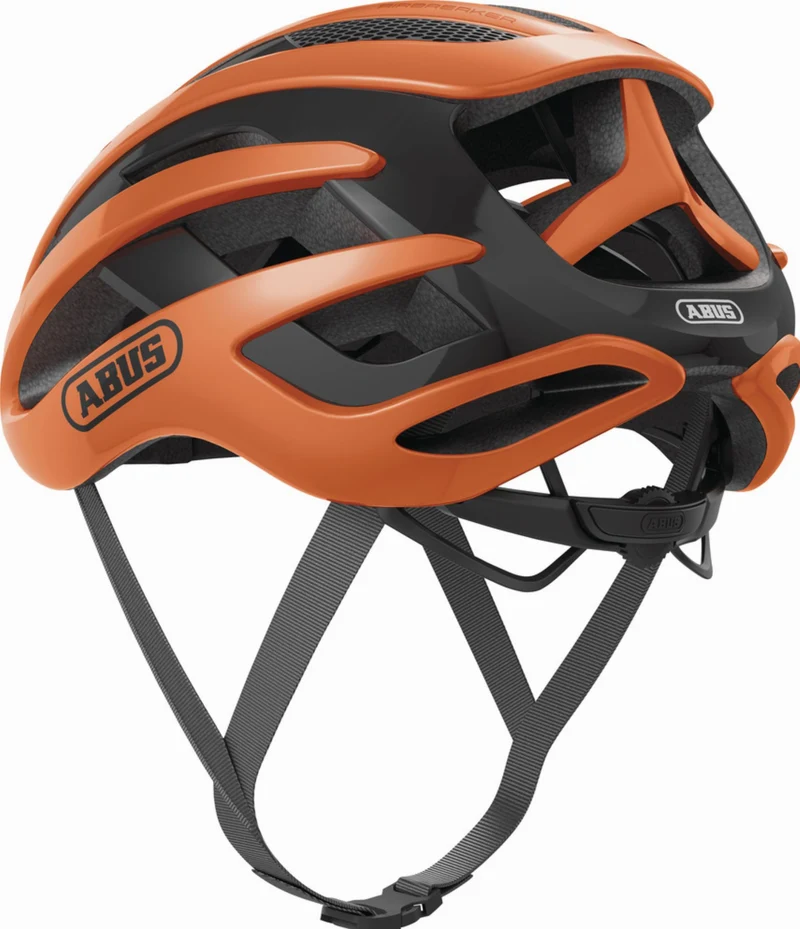 Abus AirBreaker Rennrad-Helm goldfish orange