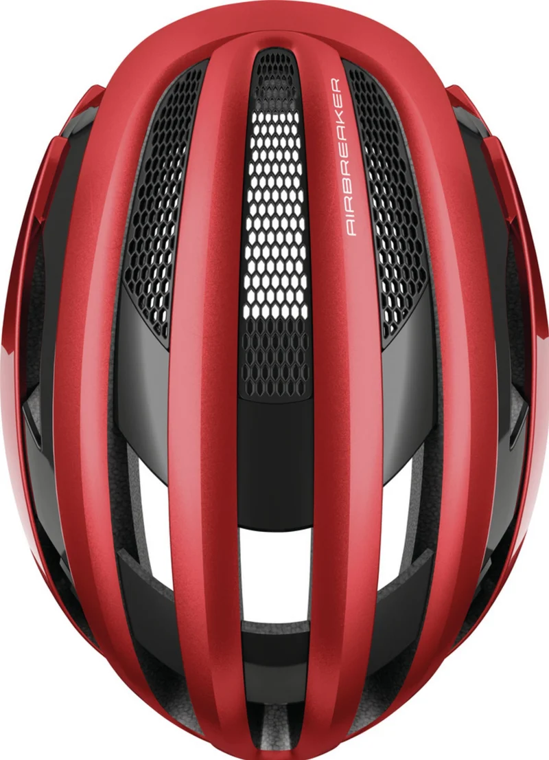 Abus AirBreaker Rennrad-Helm performance red