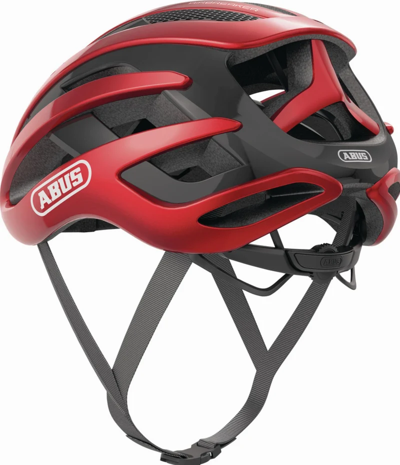 Abus AirBreaker Rennrad-Helm performance red