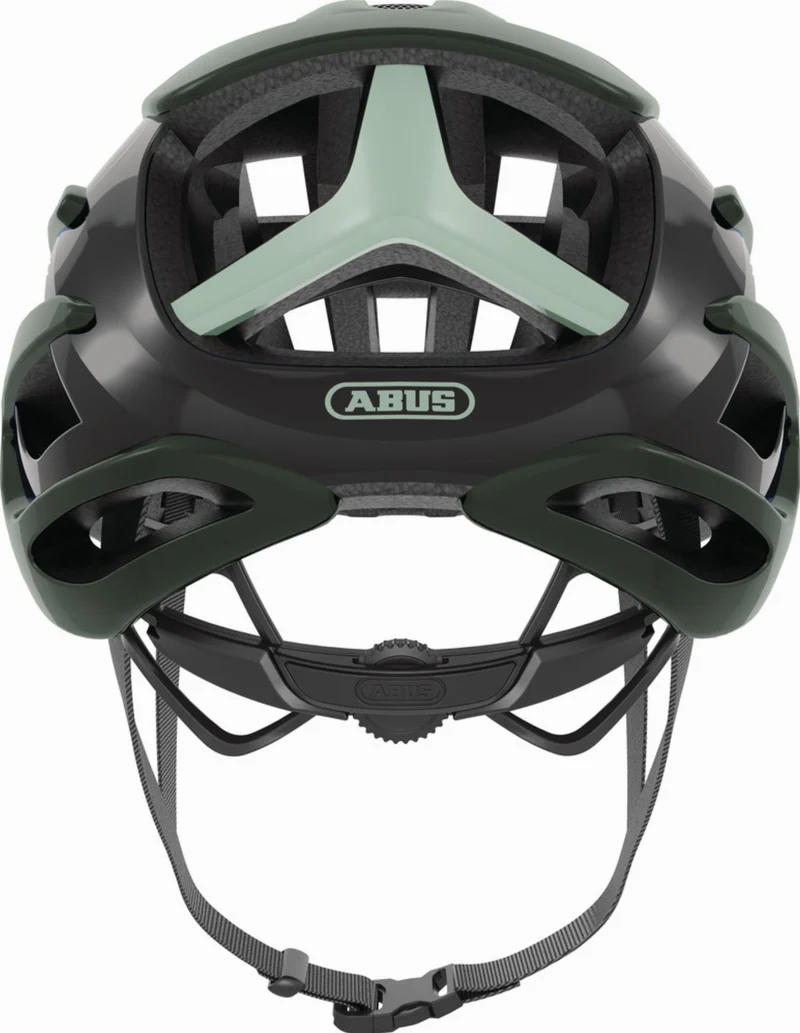 Abus AirBreaker Rennrad-Helm moss green