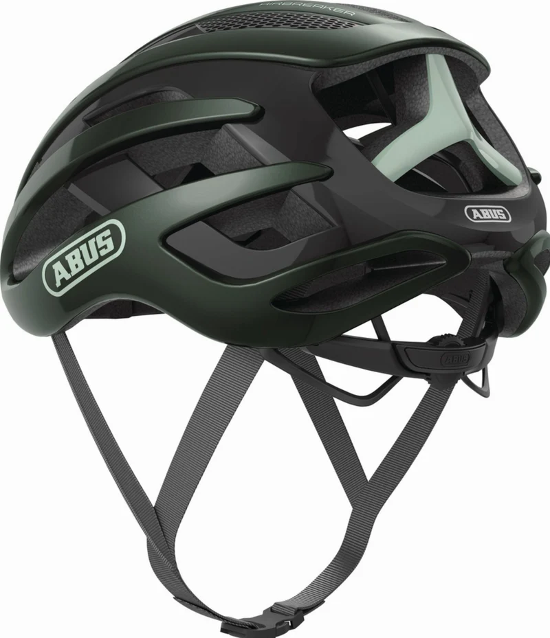 Abus AirBreaker Rennrad-Helm moss green