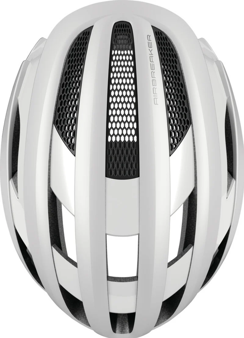 Abus AirBreaker Rennrad-Helm polar white matt