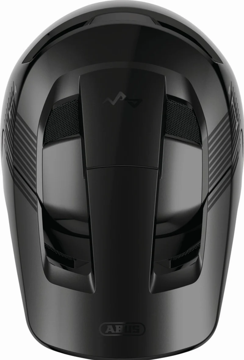 Abus HiDrop MTB-Helm shiny black