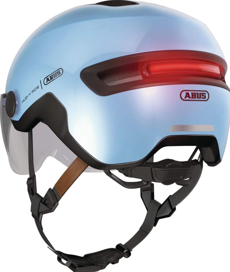 Abus Hud-Y Ace Helm iced blue