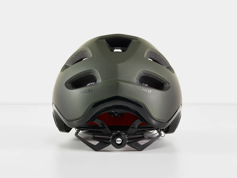 Trek Rally WaveCel MTB-Helm black/olive grey