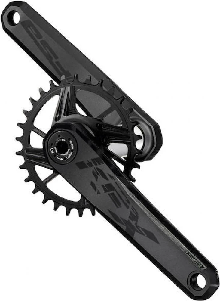 FSA Kurbelgarnitur KFX Modular BB392Evo 1x 170 mm Schwarz - superleichte Profi-MTB-Kurbel