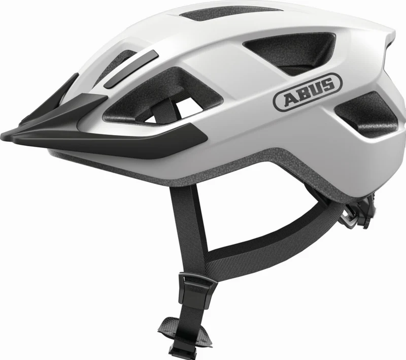Abus Aduro 3.0 LED Helm polar white