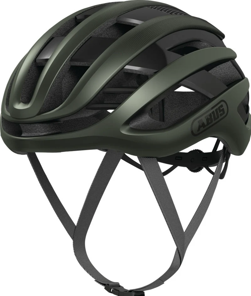 Abus AirBreaker Rennrad-Helm olive green