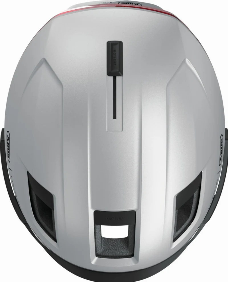 Abus Hyp-E Ace Helm gleam silver