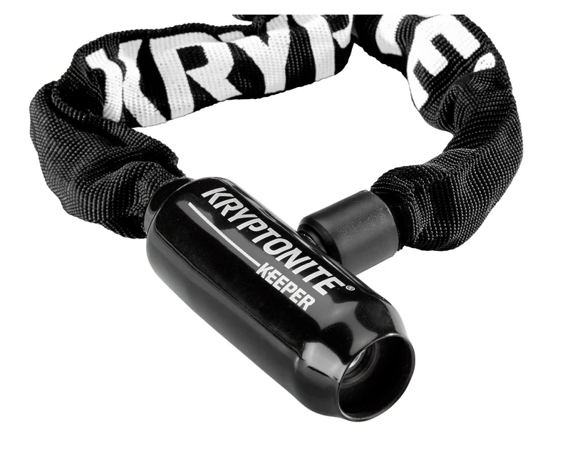 Kryptonite Kettenschloss Keeper Integriert 585 Schwarz