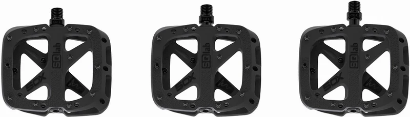 SQlab 5OX Pedale 110 x 105 mm schwarz