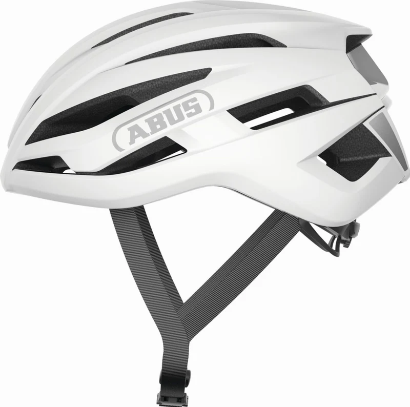 Abus StormChaser Ace Rennrad-Helm polar white