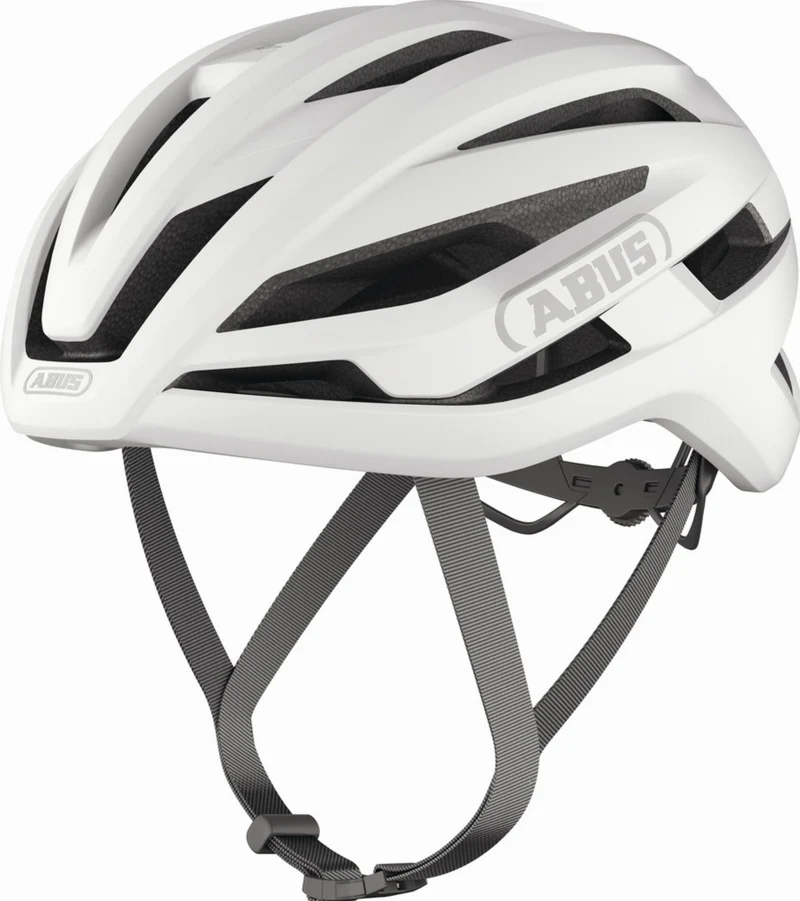 Abus StormChaser Ace Rennrad-Helm polar white