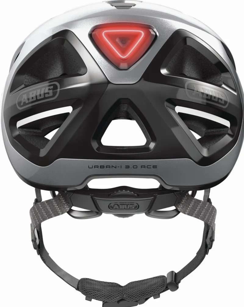 Abus Urban-I 3.0 Ace Helm gleam silver