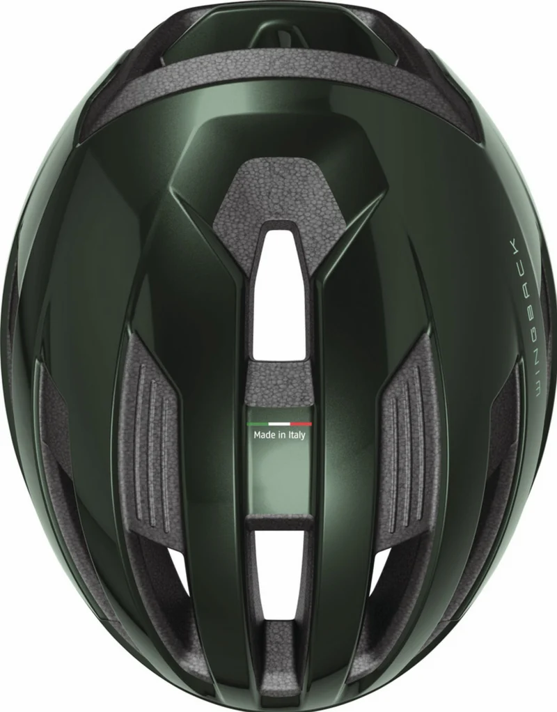 Abus WingBack Rennrad-Helm moss green