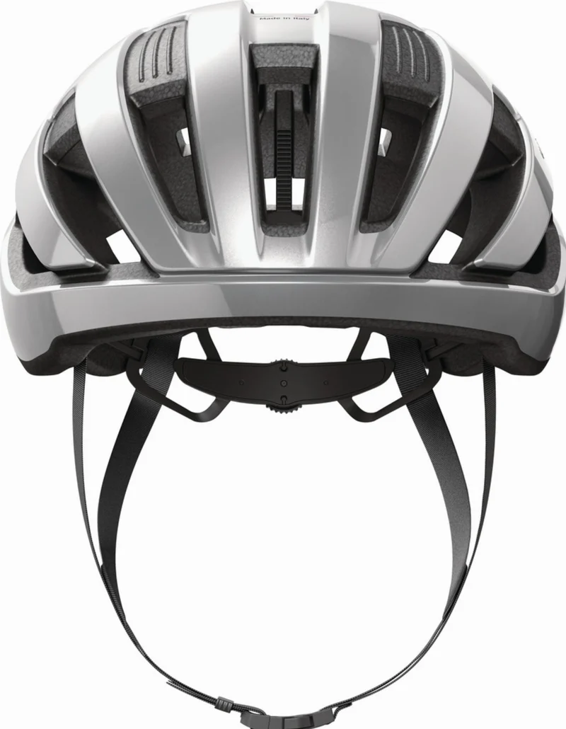 Abus WingBack Rennrad-Helm gleam silver