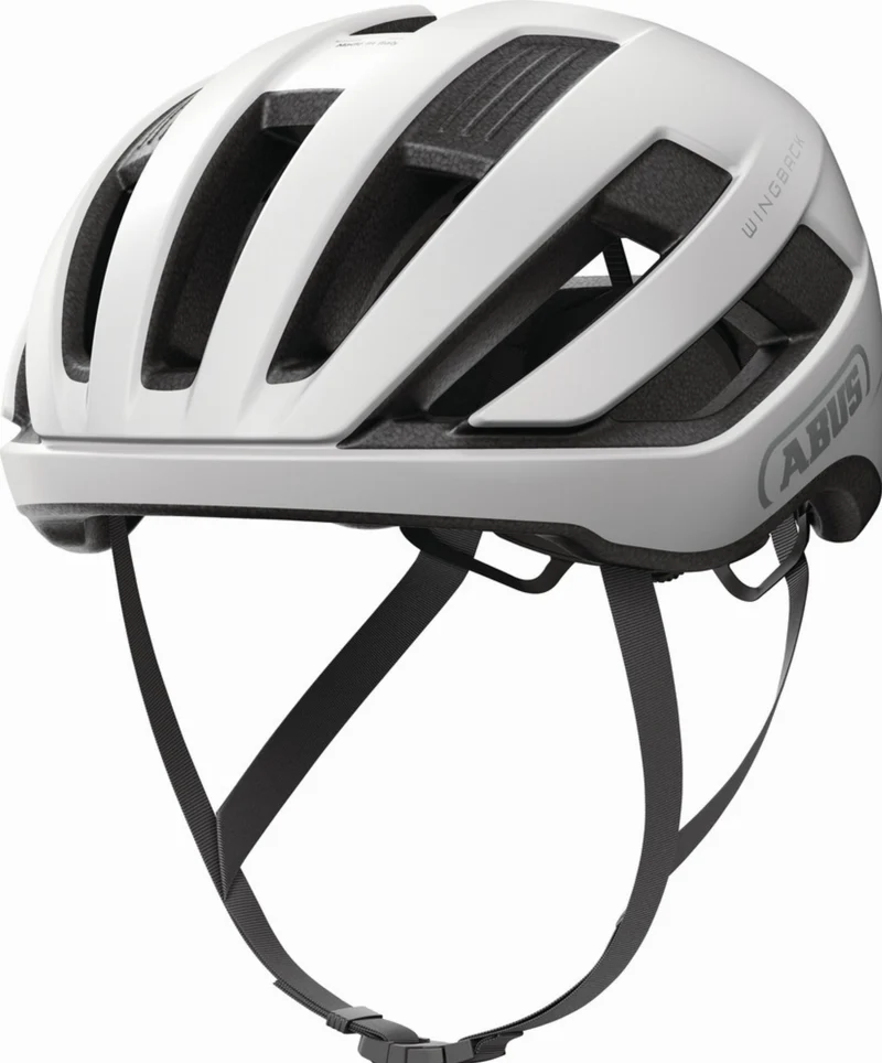 Abus WingBack Rennrad-Helm polar white