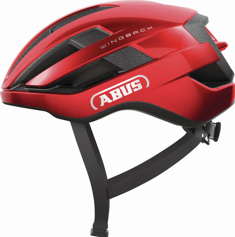 Abus WingBack Rennrad-Helm performance red