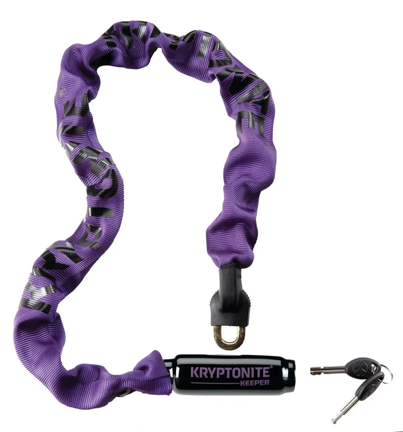Kryptonite Kettenschloss Keeper 785 85cm Integriert Violett