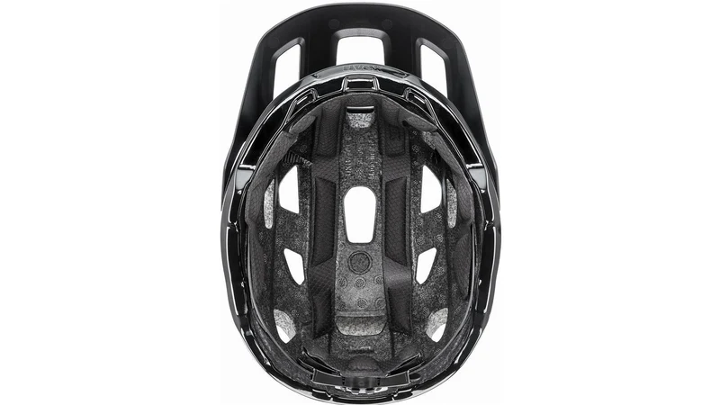Uvex React MTB-Helm black matt
