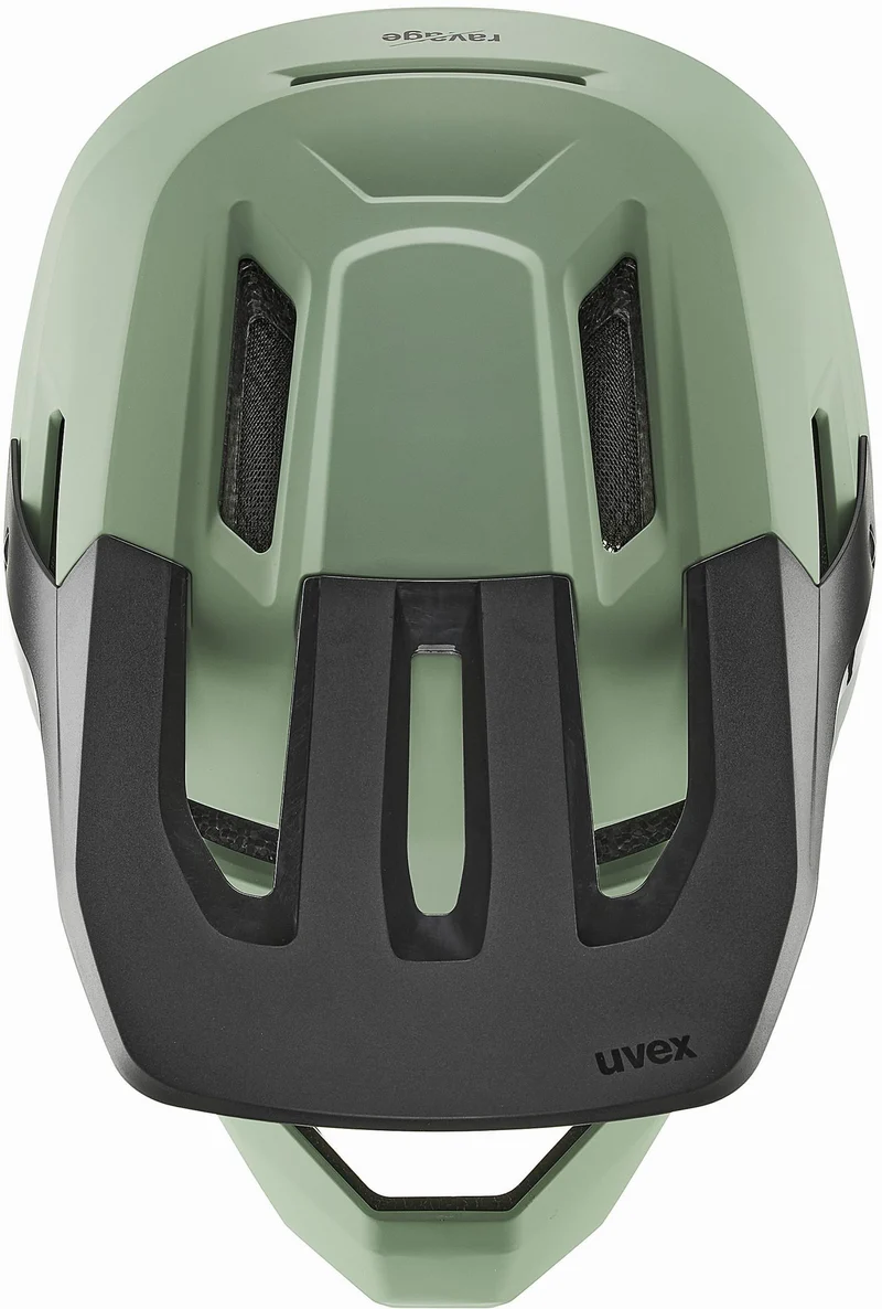 Uvex Ravage MTB-Helm moss green-black matt