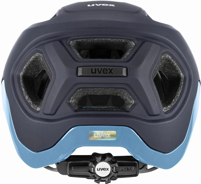 Uvex React MTB-Helm deep space-azure matt