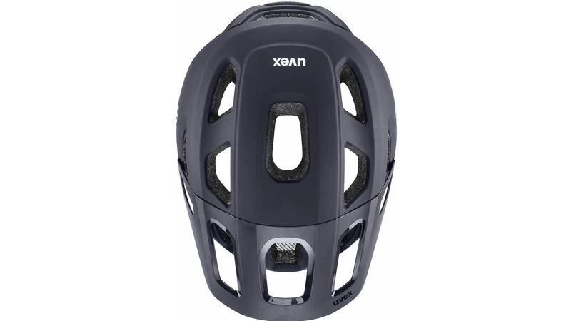 Uvex React MTB-Helm deep space-azure matt