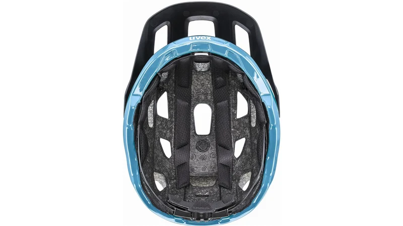 Uvex React MTB-Helm deep space-azure matt