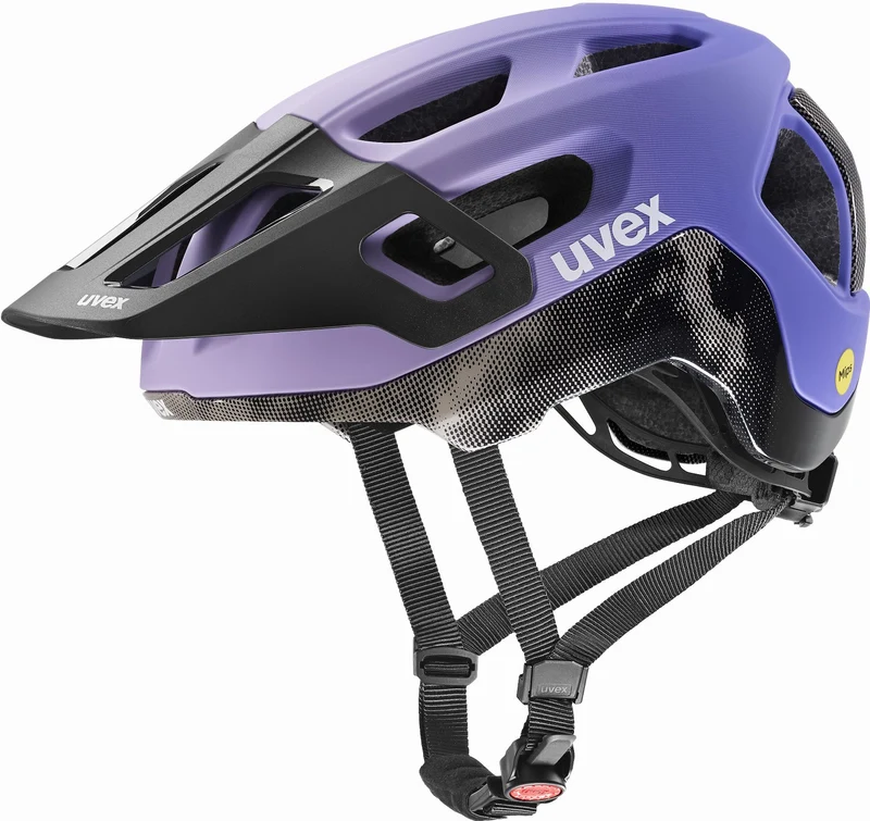 Uvex React Mips MTB-Helm lilac-oak matt