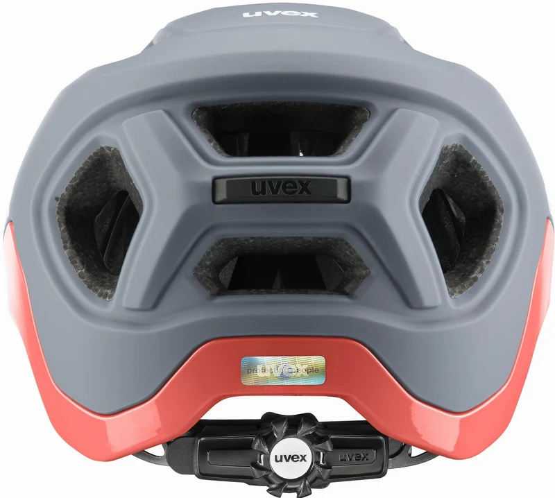 Uvex React MTB-Helm rhino-apricot peach matt