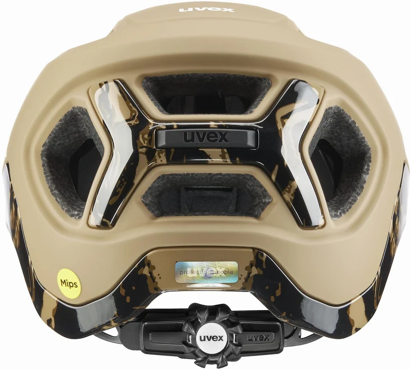 Uvex React Mips MTB-Helm desert-black matt
