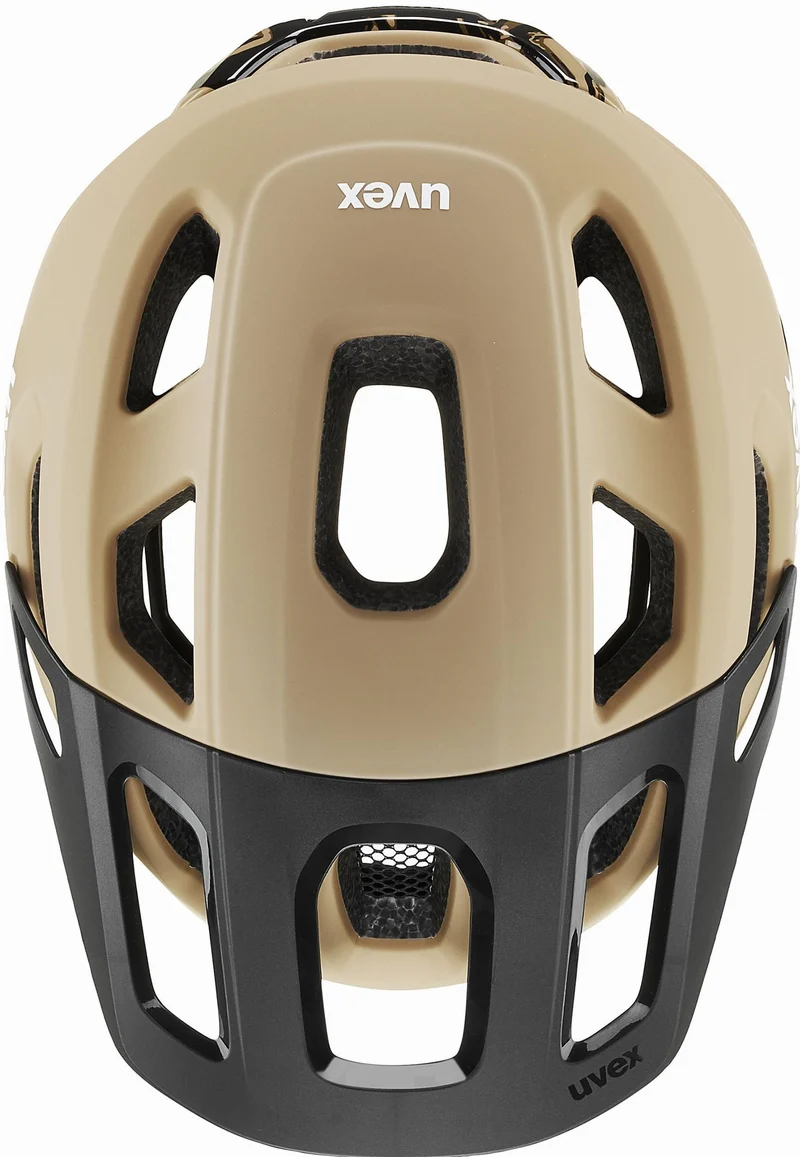 Uvex React Mips MTB-Helm desert-black matt