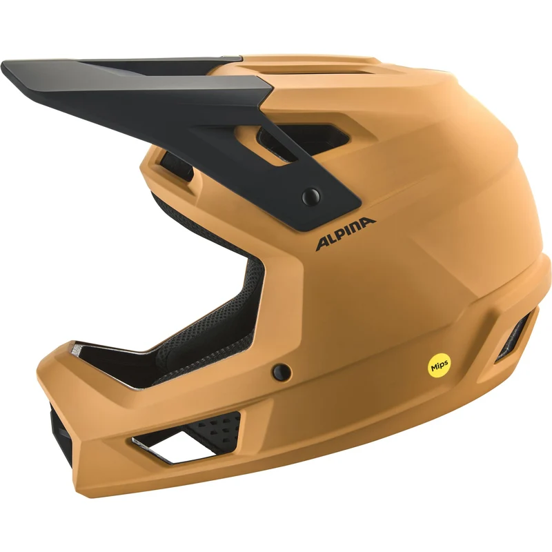 Alpina Pikes Mips Downhill-Helm burro-brown matt