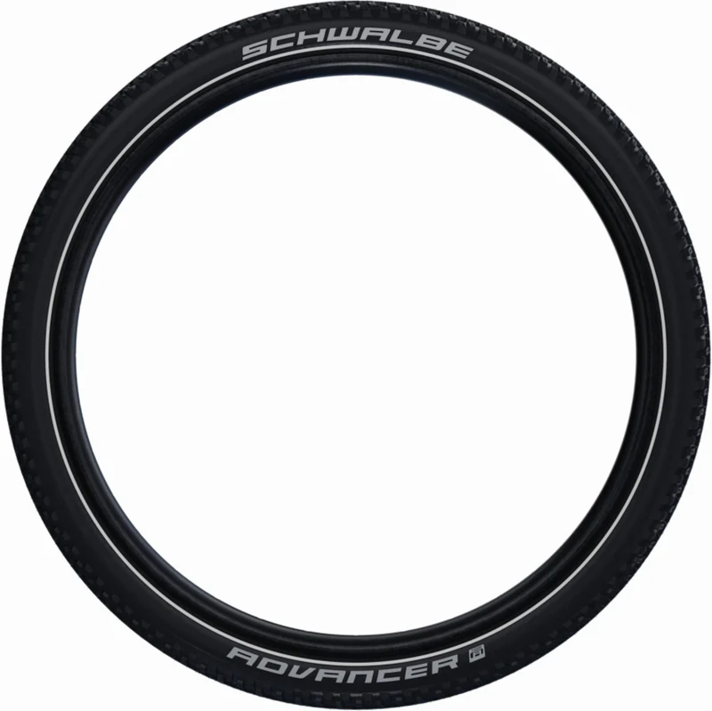 Schwalbe Advancer Hybrid PunctureGuard, Active Line, Tube Drahtreifen 27,5", Green Compound black-reflex