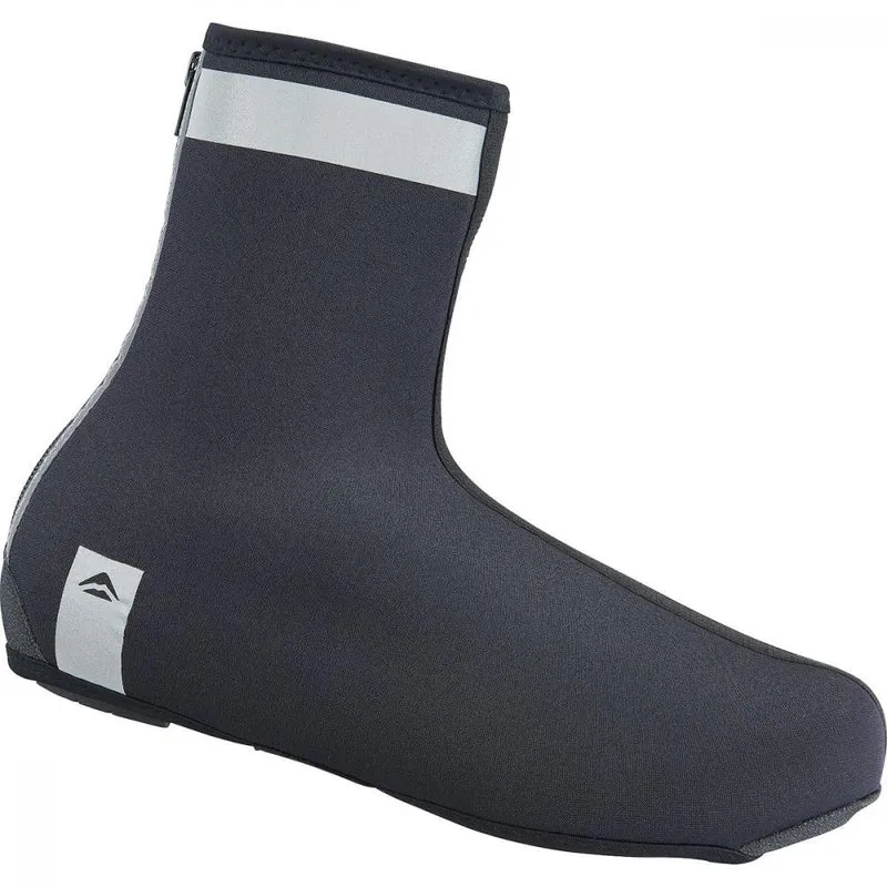Merida Überschuhe Winter Schwarz XL 43-44 - wind- und wasserdicht, atmungsaktiv, robustes Neopren, reflektierende Details, 1 Paar