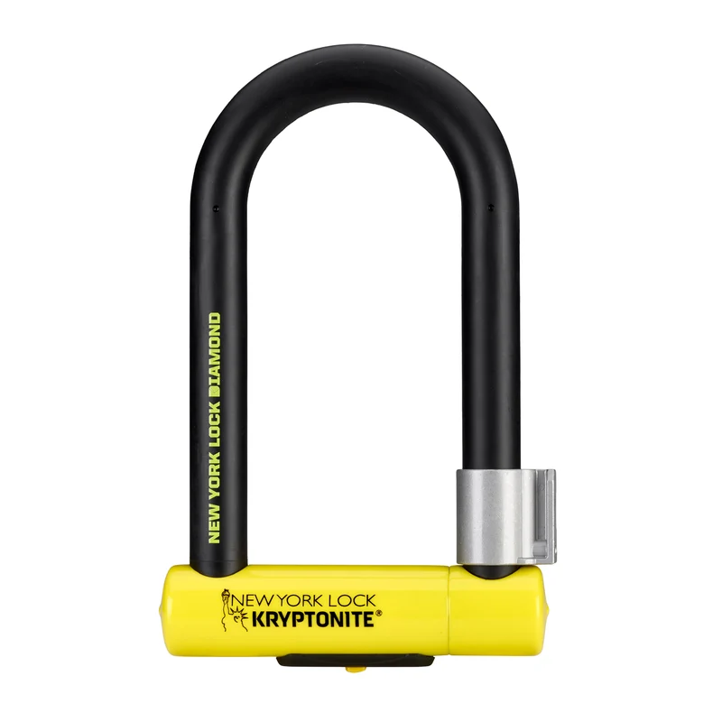 Kryptonite U-Lock New York Diamond Schwarz/Gelb