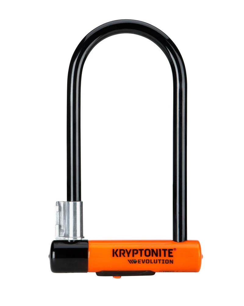 Kryptonite U-Lock Evo Series 4 Std 10.2x22.9cm Halter Orange/Schwarz