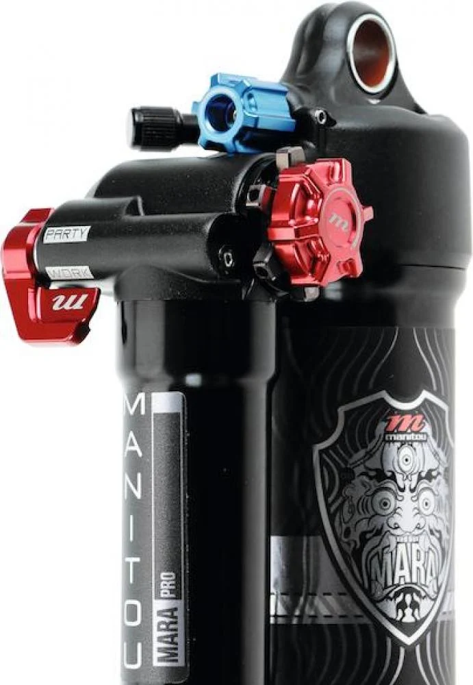 Manitou Federbein Mara Pro Eyelet Mount 190x45 Schwarz - High-Performance-Dämpfer für Enduro & All Mountain