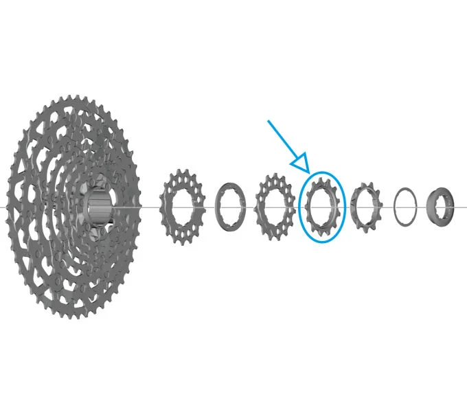 Shimano Ritzel für CS-LG700